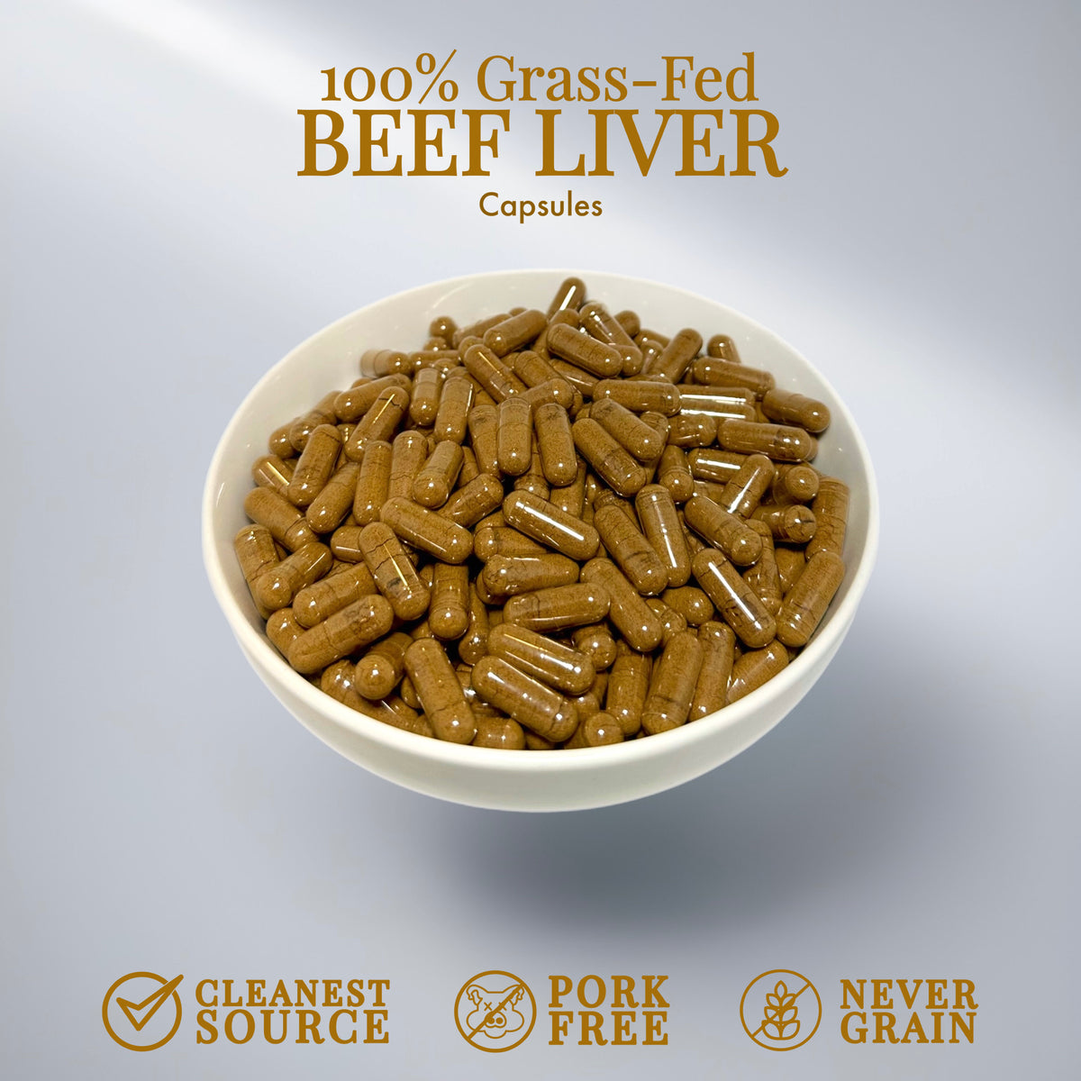 Grass Fed Beef Liver Capsules